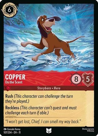 Copper - On the Scent (107/204) - Winterspell