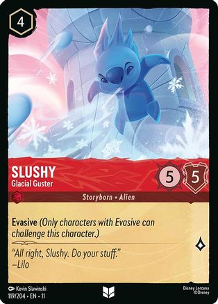 Slushy - Glacial Guster (119/204) - Winterspell Cold Foil