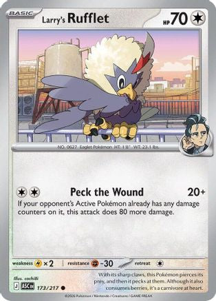 Larry's Rufflet 173 ME Ascended Heroes - Common