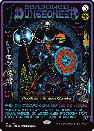 Seasoned Dungeoneer (SLD-2505) - Secret Lair Drop Series Foil