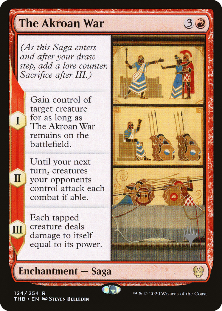 The Akroan War (PPTHB-124) - Theros Beyond Death Promos Foil
