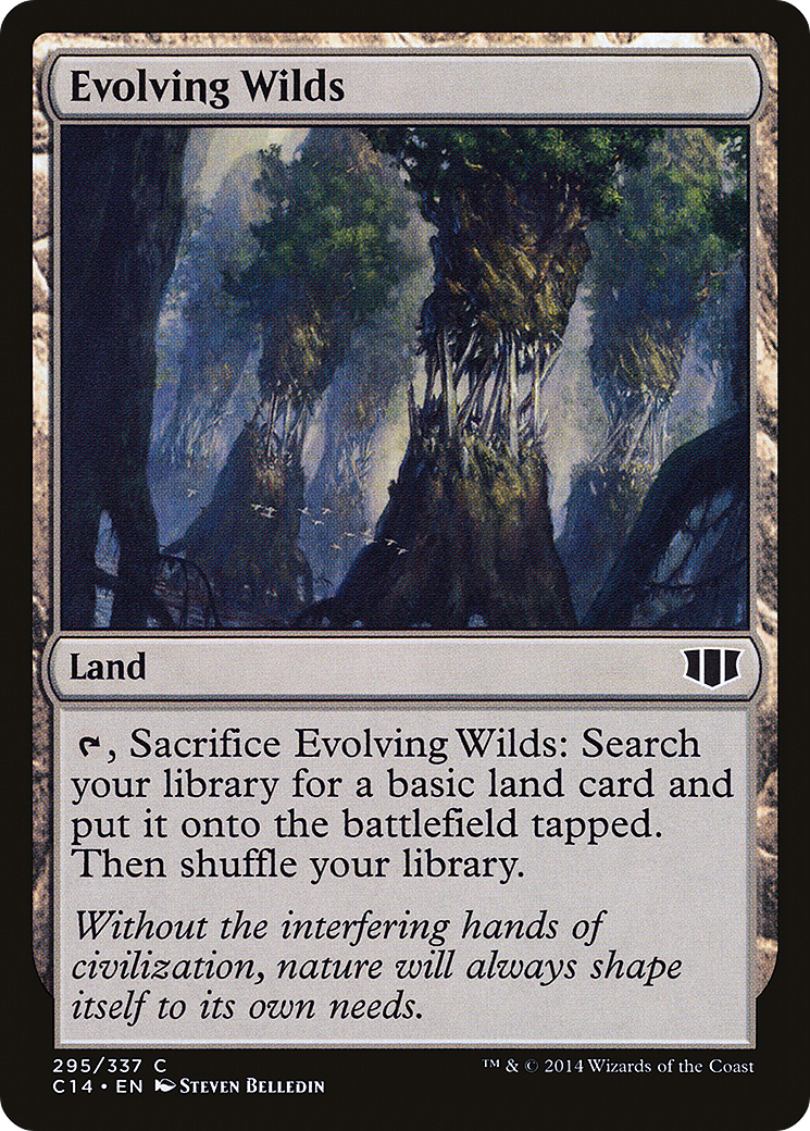 Evolving Wilds (C14-295) - Commander 2014