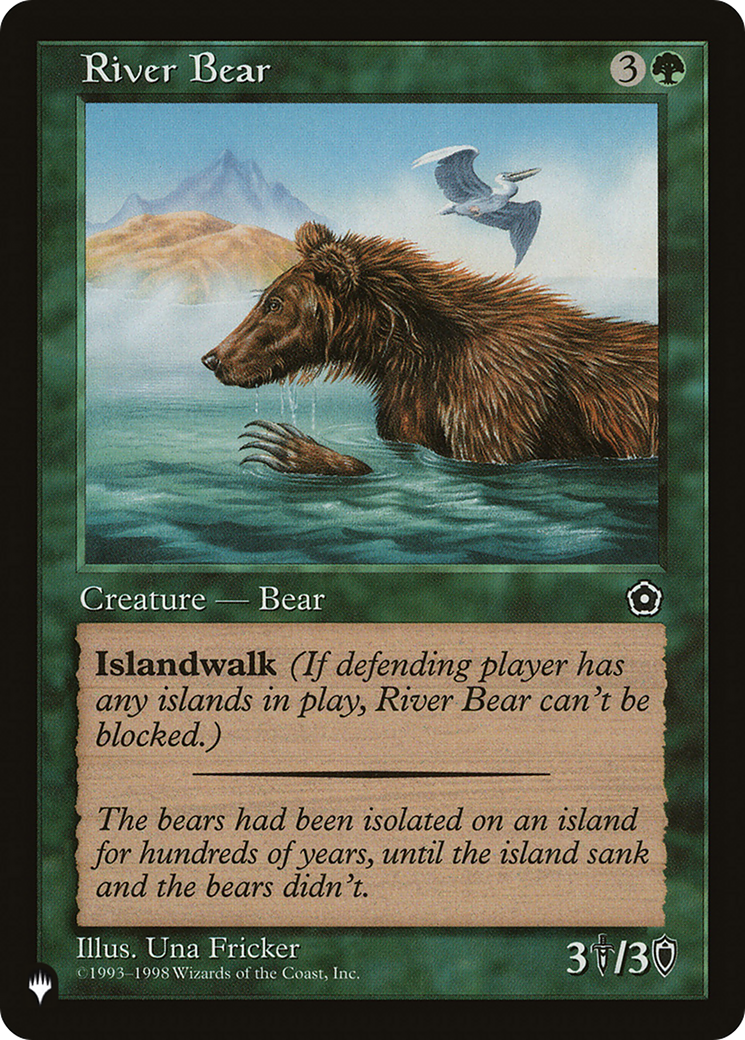 River Bear (LIST-P02-144) - The List