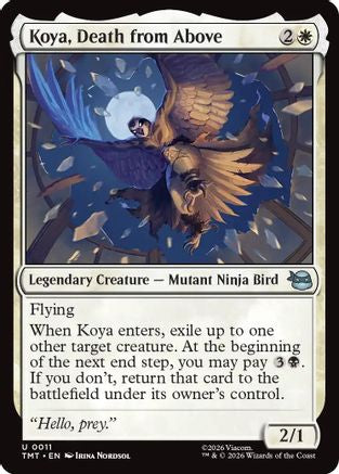 Koya, Death from Above (TMT-011) - Teenage Mutant Ninja Turtles