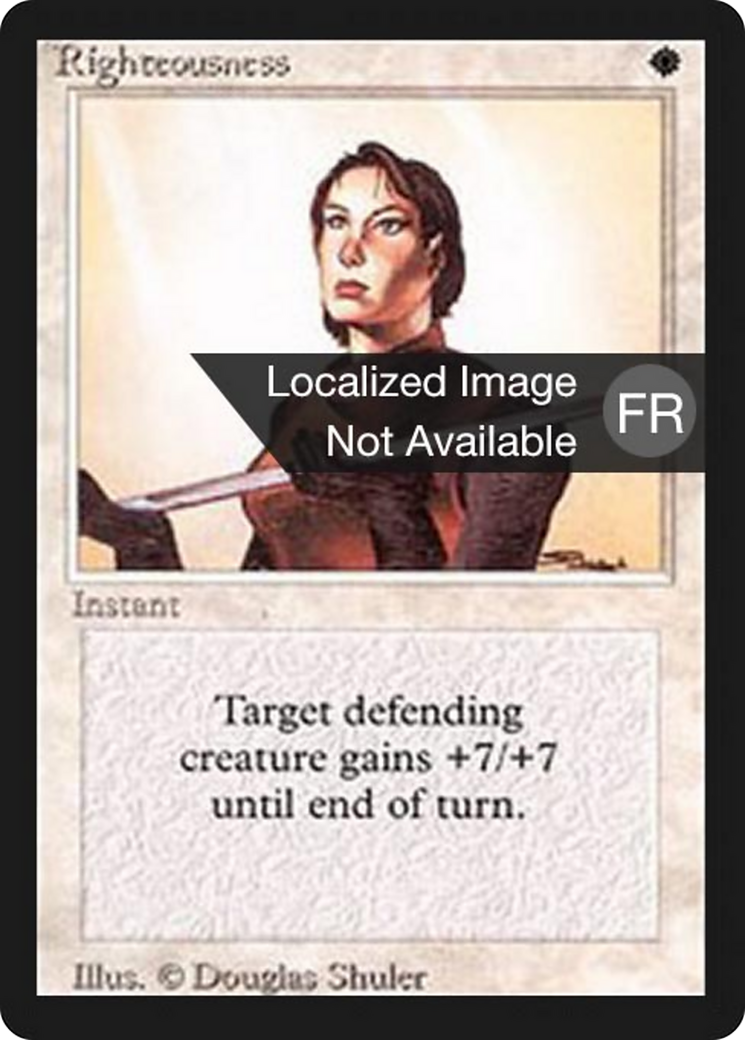 Righteousness (FBB-) - Foreign Black Border