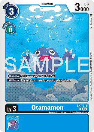 Otamamon (Reprint) (EX7-015) - Advanced Booster Digimon Generation Foil