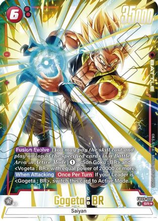 Gogeta : BR - FB09-007 (Alternate Art) (FB09-007) - Dual Evolution Holofoil