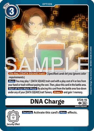 DNA Charge (ST24-15) - Starter Deck 24: Data Squad