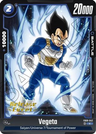 Vegeta - FB09-042 (FB09-042) - Dual Evolution Release Event Cards