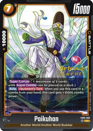 Paikuhan - FB09-088 (FB09-088) - Dual Evolution Release Event Cards