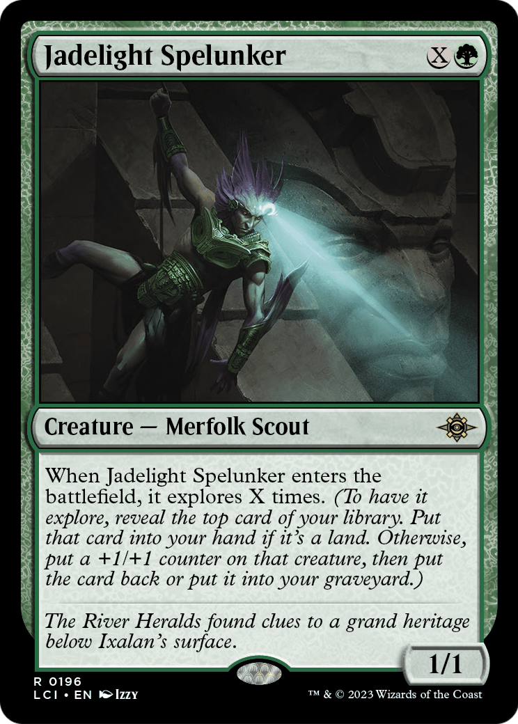 Jadelight Spelunker (LCI-196) - The Lost Caverns of Ixalan
