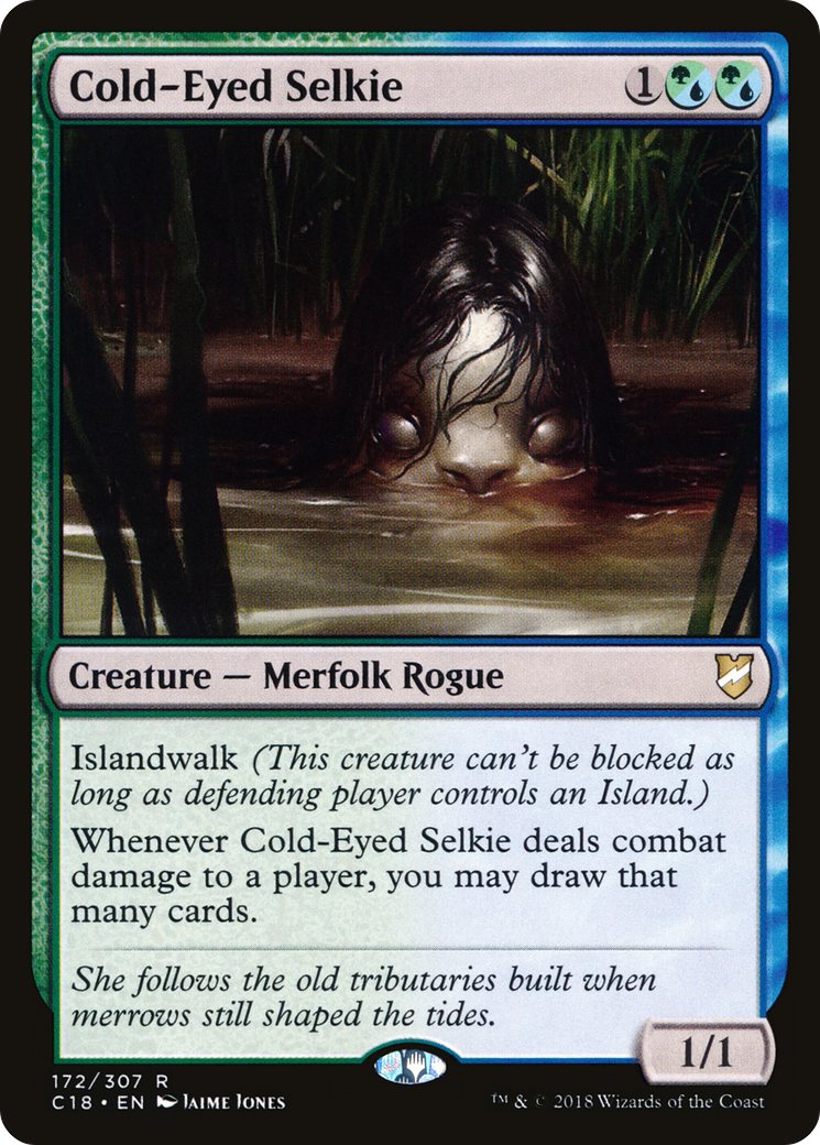 Cold-Eyed Selkie (C18-172) - Commander 2018