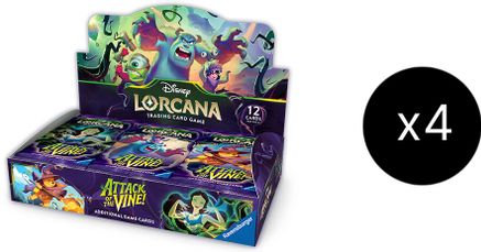 Disney Lorcana: Attack of the Vine! Booster Box Case