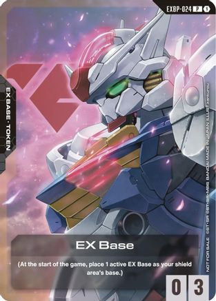 EX Base (EXBP-024) (Mobile Suit Gundam the Witch from Mercury) (EXBP-024) - Promotional EX Base Tokens Holofoil