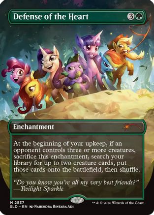 Defense of the Heart (SLD-2537) - Secret Lair Drop Series Foil