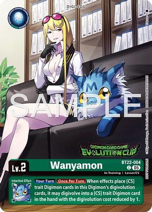 Wanyamon (Evolution Cup 2026 Vol. 2) (BT22-004) - Cyber Eden Foil