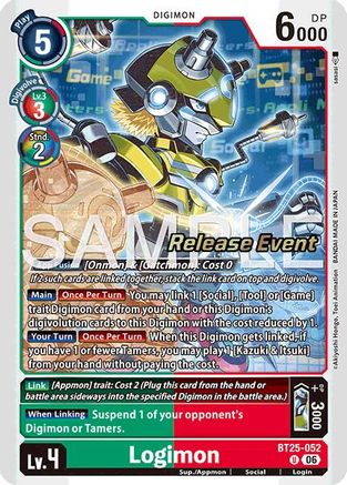 Logimon (BT25-052) - Dual Revolution Release Event Cards Foil