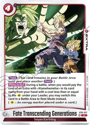 Fate Transcending Generations (ST01-017) - Story Booster 01 Holofoil