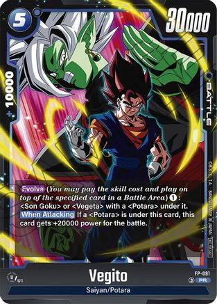 Vegito - FP-091 (FP-091) - Fusion World Promotion Cards and Packs Holofoil