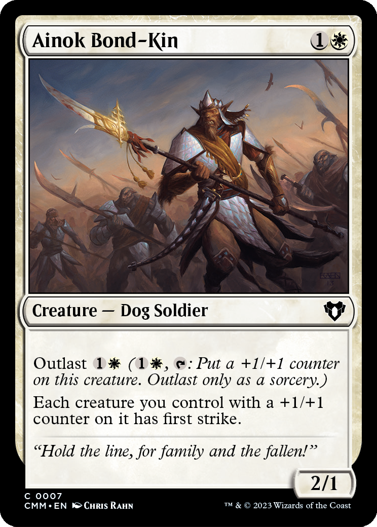 Ainok Bond-Kin (CMM-007) - Commander Masters