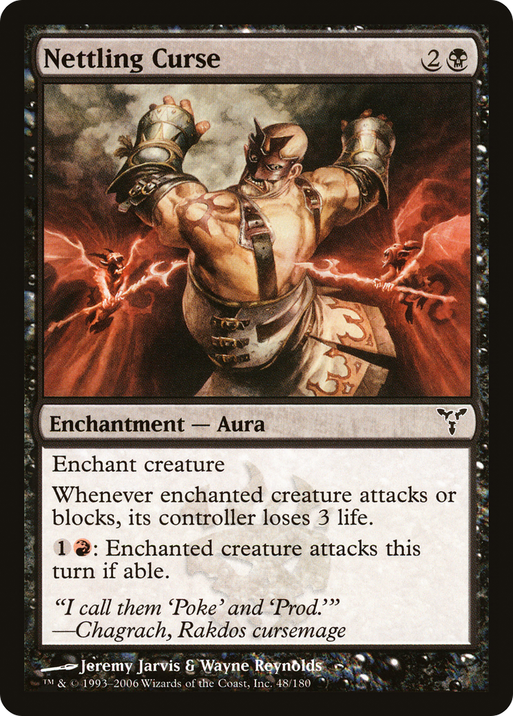 Nettling Curse (DIS-048) - Dissension Foil