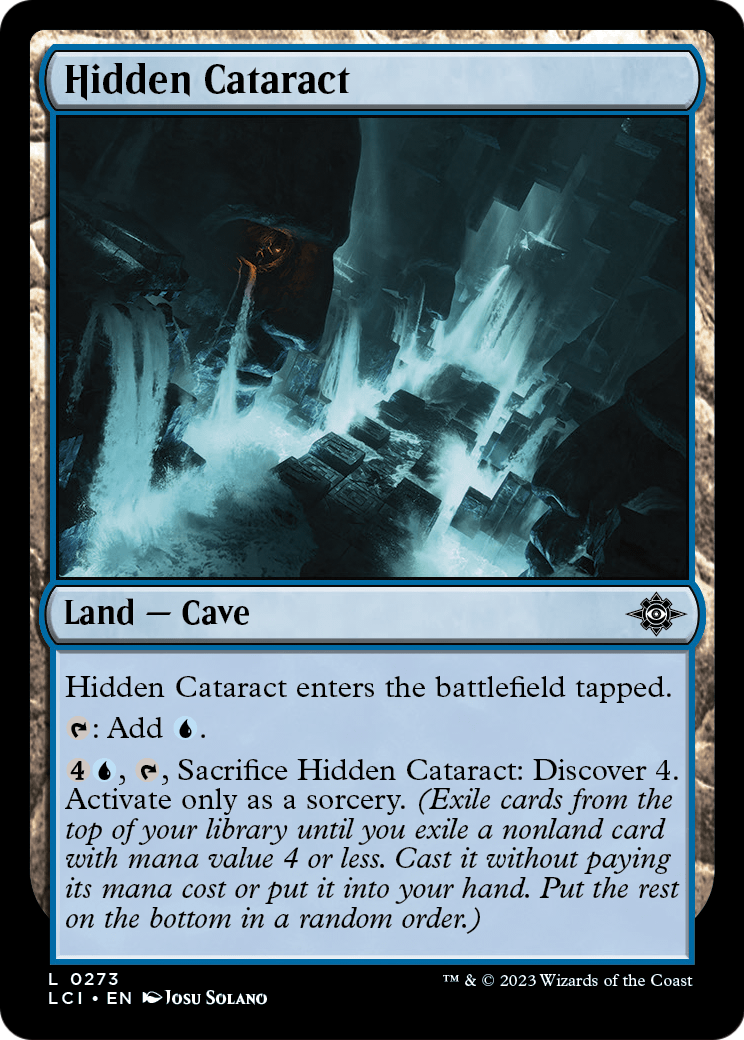 Hidden Cataract (LCI-273) - The Lost Caverns of Ixalan