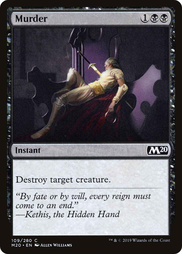 Murder (M20-109) - Core Set 2020 Foil