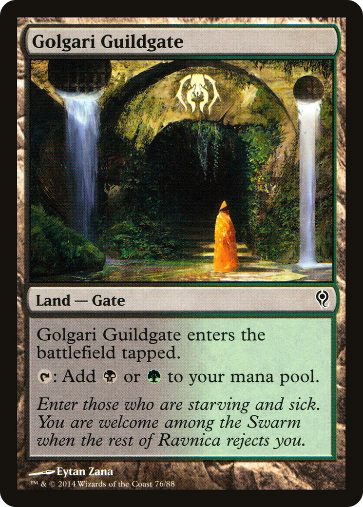 Golgari Guildgate (DDM-076) - Duel Decks: Jace vs. Vraska