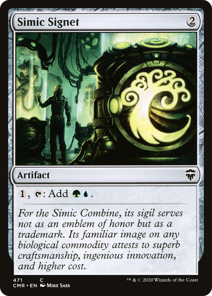 Simic Signet (CMR-471) - Commander Legends