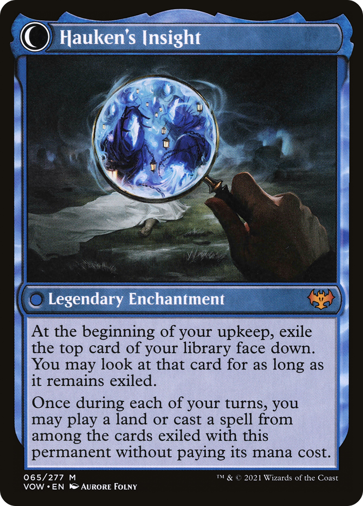 Jacob Hauken, Inspector (VOW-065) - Innistrad: Crimson Vow: (Double Faced Transform) Foil