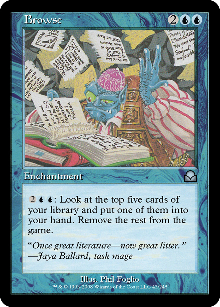 Browse (ME2-043) - Masters Edition II Foil