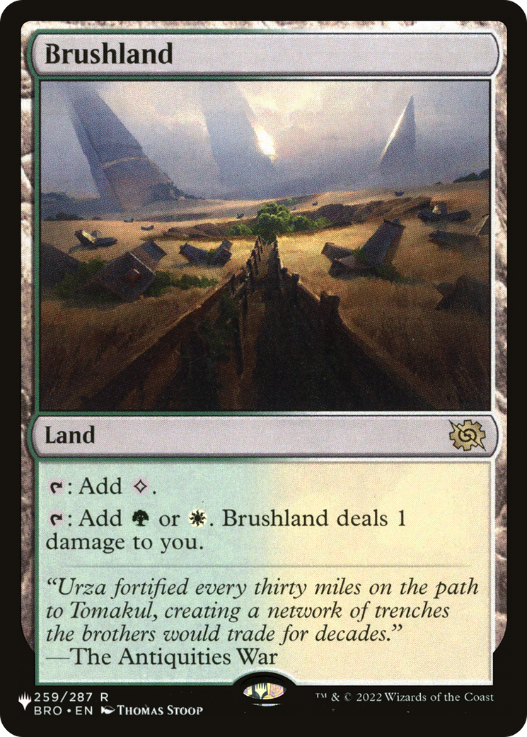 Brushland (LIST-BRO-259) - The List Reprints
