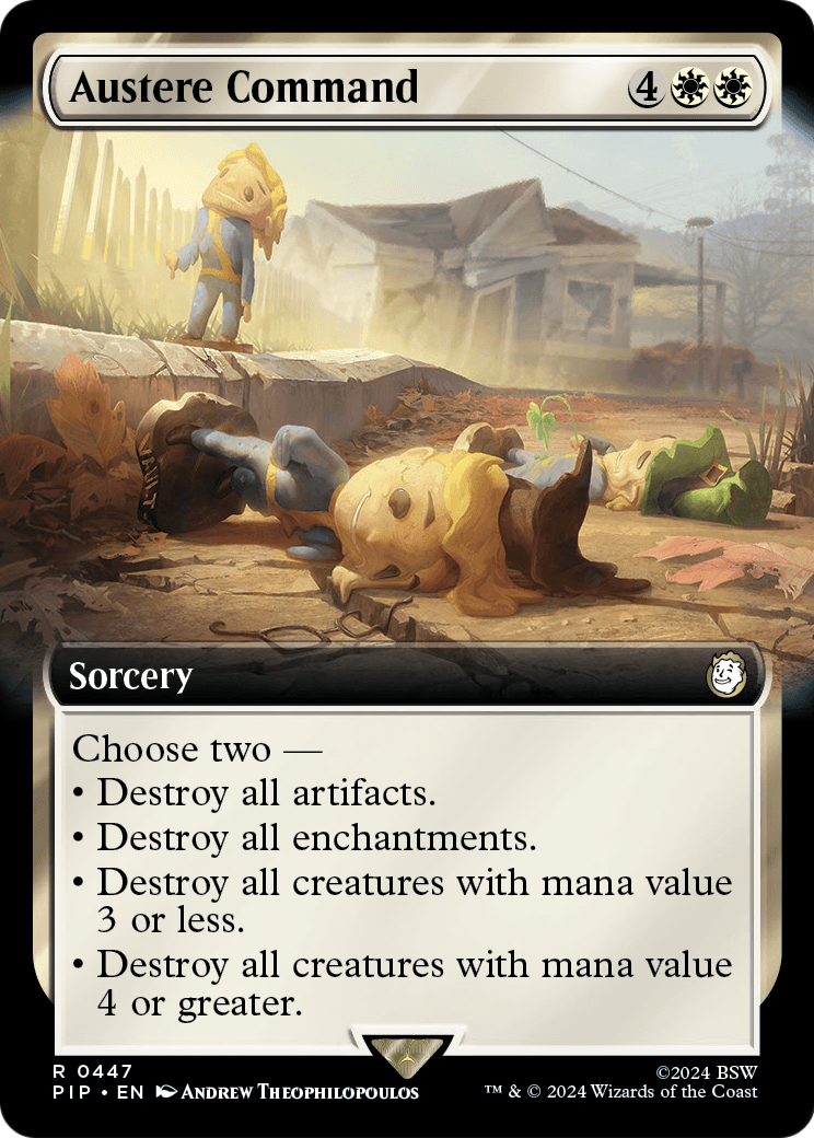 Austere Command (Extended Art) (PIP-447) - Fallout: (Extended Art)