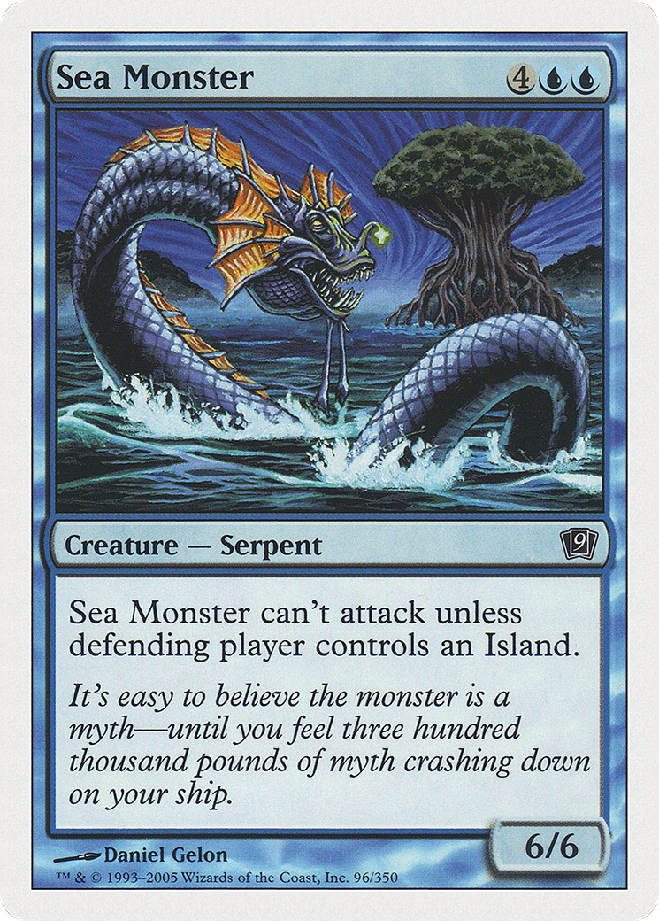 Sea Monster (9ED-) - 9th Edition