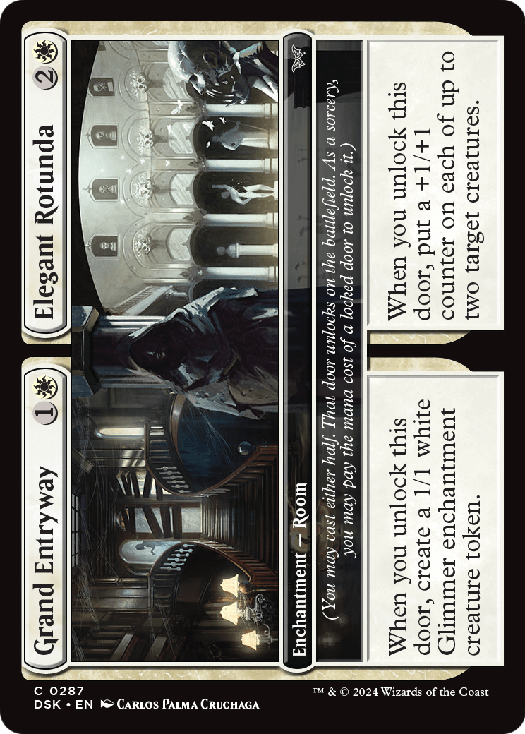 Grand Entryway // Elegant Rotunda (0287) (DSK-287) - Duskmourn: House of Horror