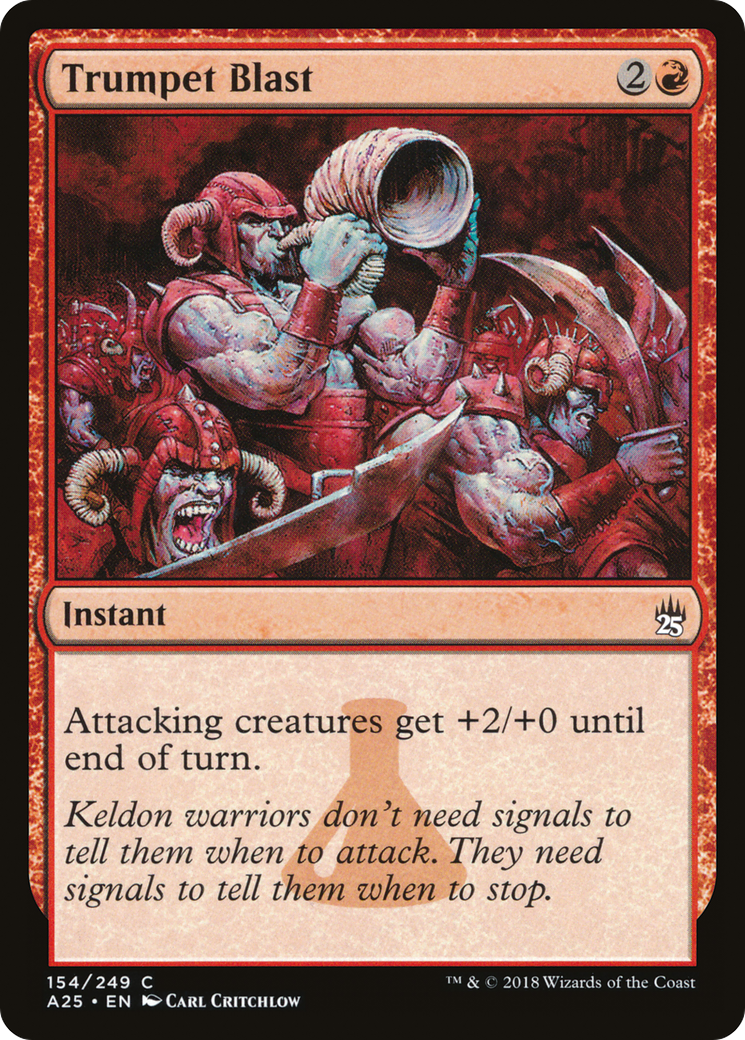 Trumpet Blast (A25-154) - Masters 25 Foil