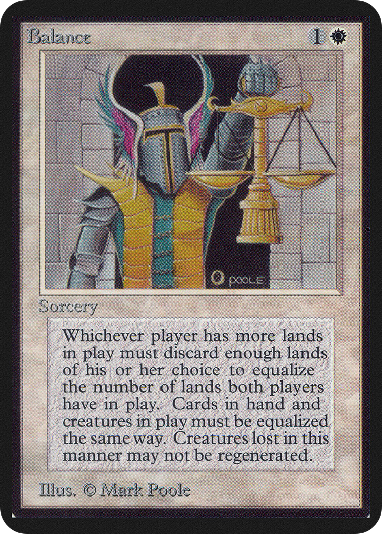Balance (LEA-) - Limited Edition Alpha