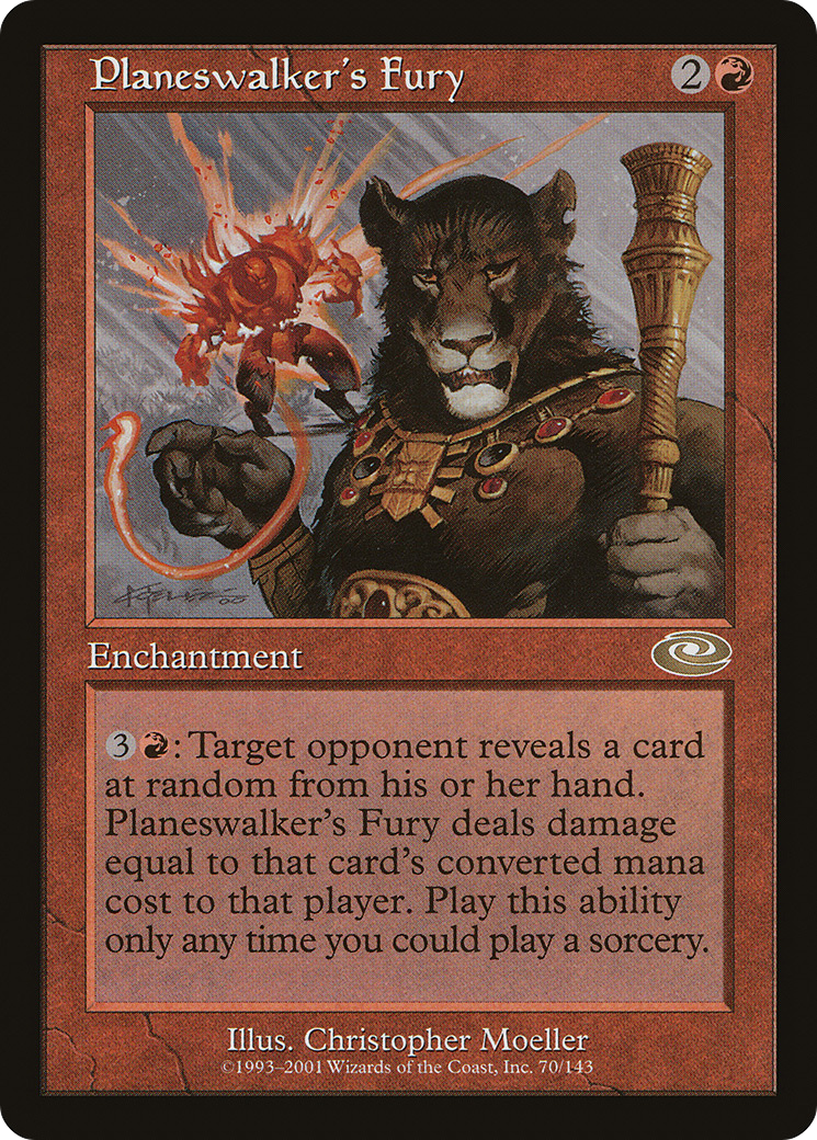 Planeswalker's Fury (PLS-070) - Planeshift