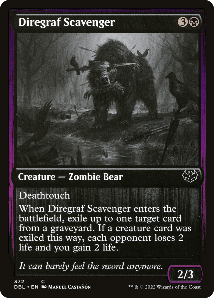 Diregraf Scavenger (DBL-372) - Innistrad: Double Feature Foil