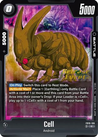 Cell - FB10-106 (FB10-106) - Cross Force Release Event Cards