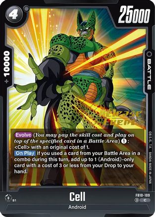 Cell - FB10-109 (FB10-109) - Cross Force Release Event Cards
