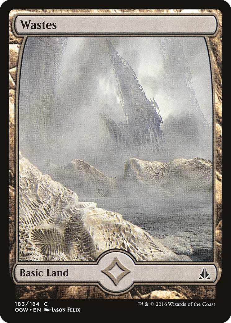 Wastes (183) - Full Art (OGW-183) - Oath of the Gatewatch Foil