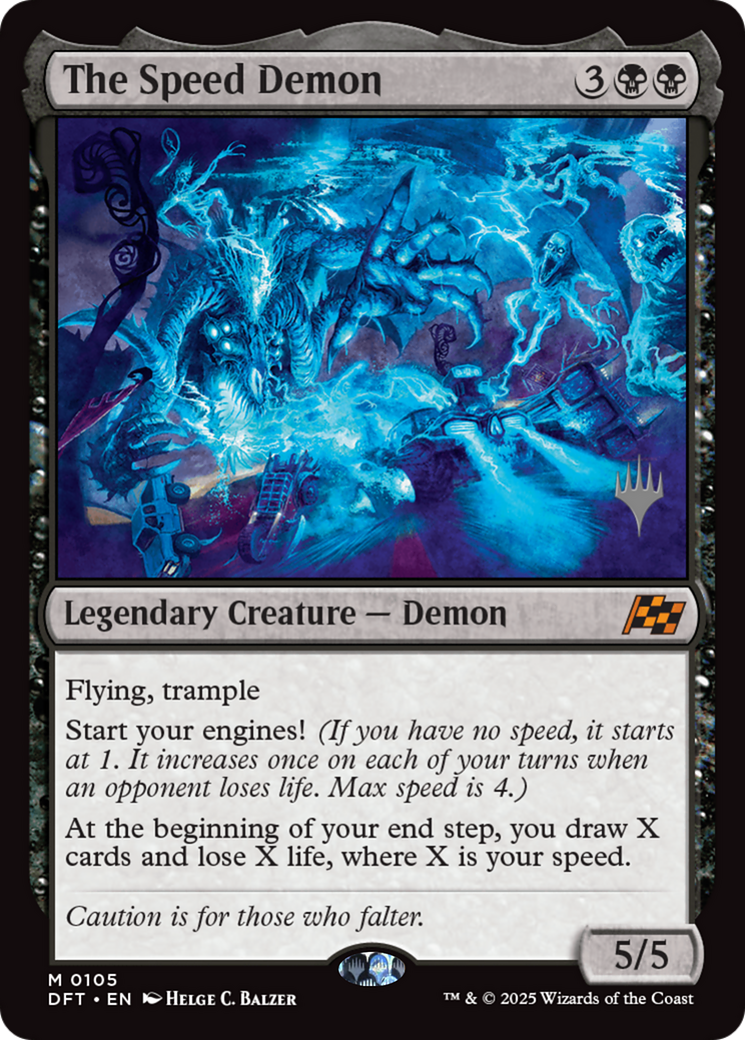 The Speed Demon (PPDFT-105) - Promo Pack: Aetherdrift