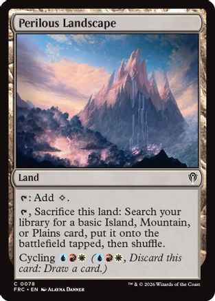 Perilous Landscape (FRC-078) - Commander: Reality Fracture