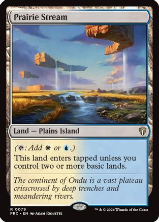 Prairie Stream (FRC-079) - Commander: Reality Fracture