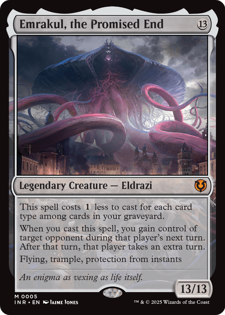 Emrakul, the Promised End (INR-005) - Innistrad Remastered Foil