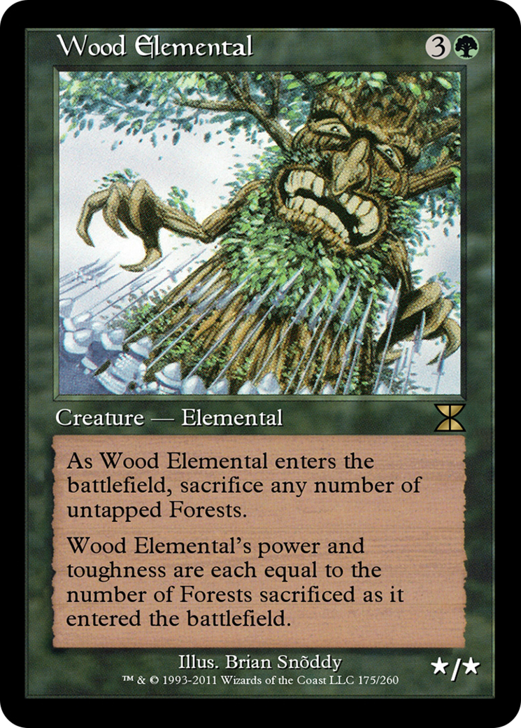Wood Elemental (ME4-175) - Masters Edition IV Foil
