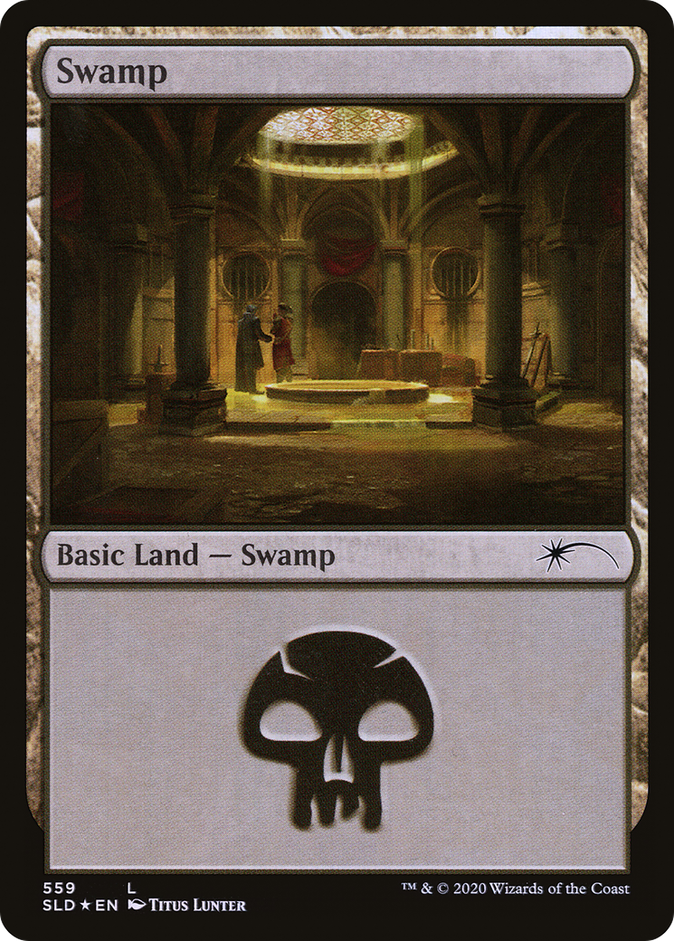 Swamp (559) (SLD-559) - Secret Lair Drop Foil