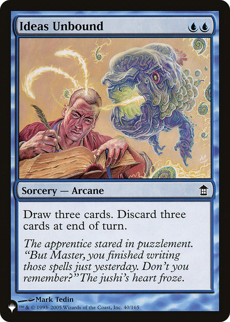 Ideas Unbound (LIST-SOK-40) - The List
