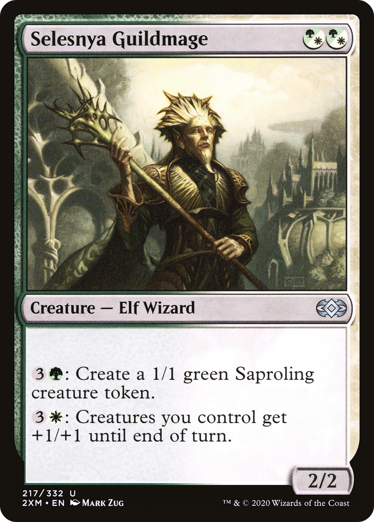 Selesnya Guildmage (2XM-217) - Double Masters Foil